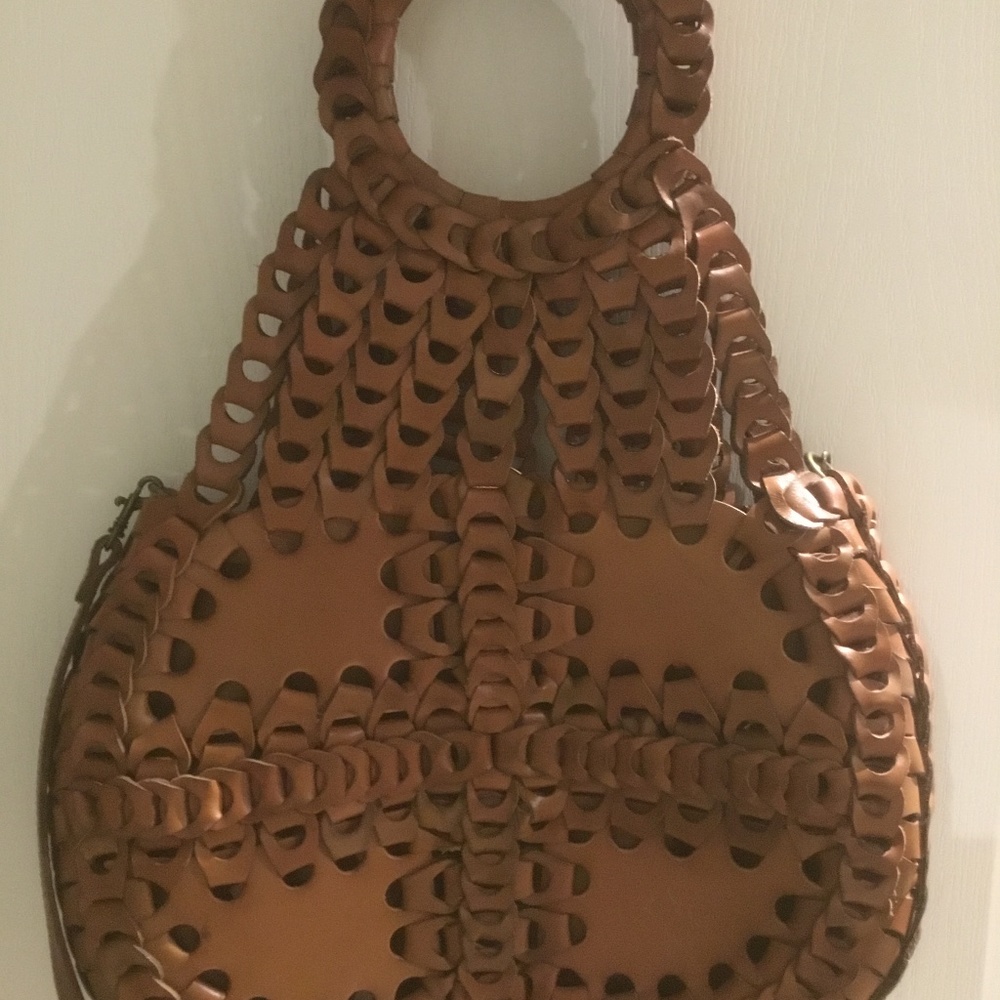 Patricia Nash Pisticci Woven Leather bag